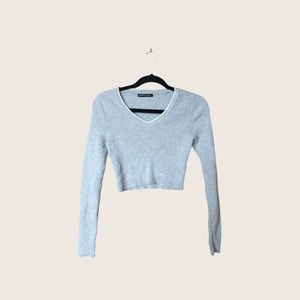 brandy melville grey sweater